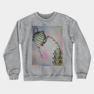 Wrapped Teacups Crewneck Sweatshirt